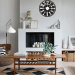 Wooden Silent Non-Ticking Wall Clock for Home Stylish Latest Designer Wall Clock for Home Living Room Bedroom Office Hall